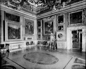 Sala di Saturno, Palazzo Pitti, Firenze, Italia, 1893