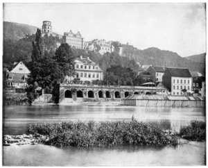 Castello di Heidelberg, Germania, fine XIX secolo da John L. Stoddard