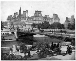 Hotel de Ville, Parigi, fine XIX secolo
