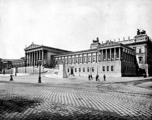 Parlamento, Vienna, 1893
