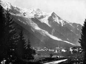 Monte Bianco dalla Svizzera, 1893 da John L. Stoddard