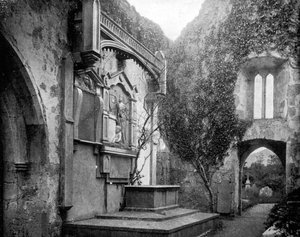 Abbazia di Muckross, Laghi di Killarney, Irlanda, 1893