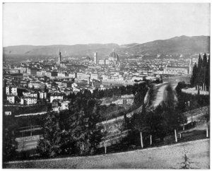 Panorama di Firenze, Italia