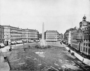 Puerta Del Sol, Madrid, Spagna da John L. Stoddard