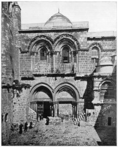 La Chiesa del Santo Sepolcro, Gerusalemme, fine XIX secolo da John L. Stoddard