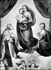 La Madonna di San Sisto, c1512, 1893 da John L. Stoddard