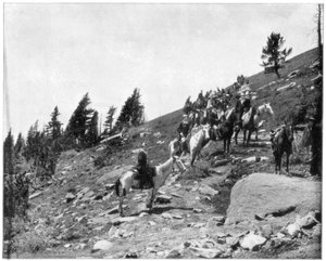 Windy Point, Pikes Peak, Colorado, fine XIX secolo