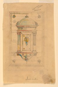 Progetto per una nicchia a muro da John La Farge