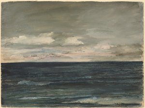 Studio di lezione sulla costa del Jersey da John La Farge