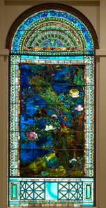Pavoni e peonie I da John La Farge