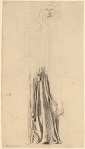 Studio per Mosè - Chiesa della Trinità, Boston da John La Farge
