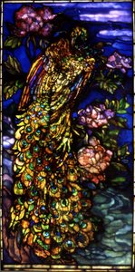 Finestra del pavone, 1892-1908 da John La Farge or Lafarge