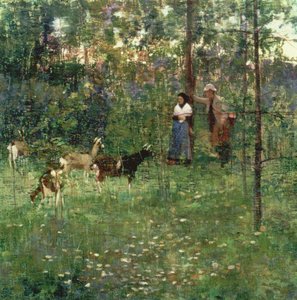 Uno straniero da John Lavery