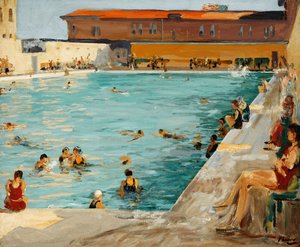 La Piscina del Popolo, Palm Beach da John Lavery