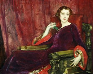 La Rosa Rossa, 1923 da John Lavery