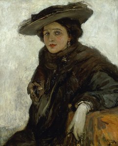 Il cappello spagnolo o Mrs. Gerard Chowne da John Lavery
