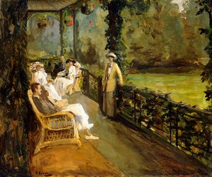 La veranda da John Lavery