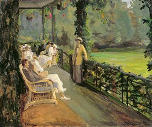 La veranda, 1912 da John Lavery