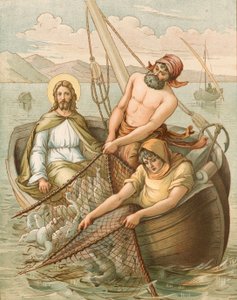 Gesù che pesca da John Lawson