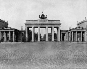 Porta di Brandeburgo a Berlino in Germania