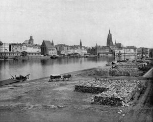 Francoforte sul Meno in Germania, c. 1900