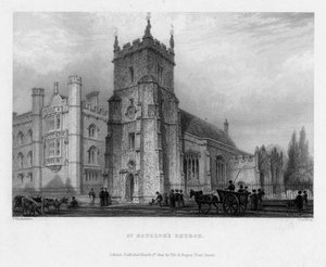 Chiesa di San Botolph, Boston, Lincolnshire da John Le Keux