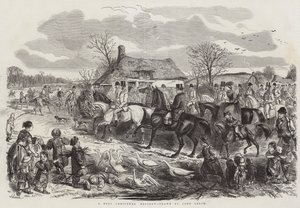 Una vera vacanza di Natale da John Leech