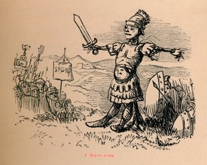 Uno spaventapasseri, 1852