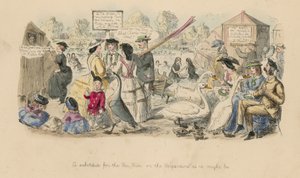 Un sostituto per il mare; o, Il Serpentine come potrebbe essere da John Leech