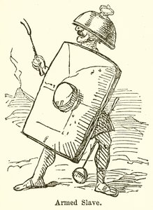 Schiavo armato da John Leech