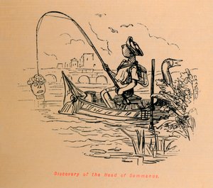 Scoperta della Testa di Summanus, 1852 da John Leech