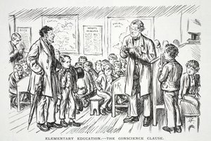 Istruzione elementare - la clausola di coscienza da John Leech