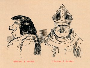 Gilbert a Becket, Thomas a Becket, c1860 da John Leech