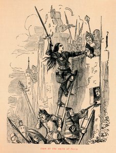 Giovanna alle mura di Parigi da John Leech