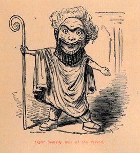 Uomo di commedia leggera del periodo da John Leech
