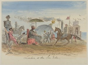 Londra in riva al mare da John Leech