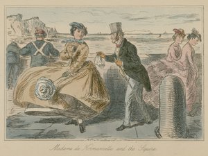 Madame de Normanville e lo scudiero da John Leech
