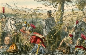 Marius scoperto nelle paludi di Minturnae da John Leech