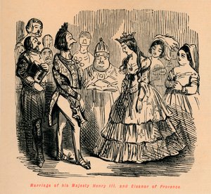 Matrimonio di Sua Maestà Enrico III ed Eleonora di Provenza, c1860