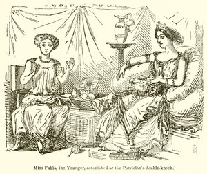 Miss Fabia, la Giovane, Stupita dal Doppio Colpo del Patrizio
