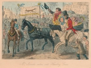 Il signor Jorrocks entra a Handley Cross, 1854 da John Leech