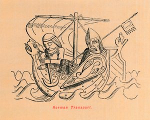 Trasporto normanno da John Leech