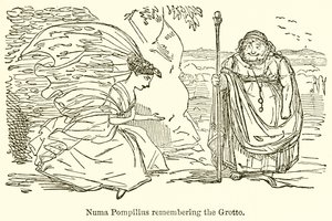 Numa Pompilio ricorda la grotta