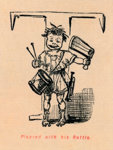 Contento del suo sonaglio da John Leech