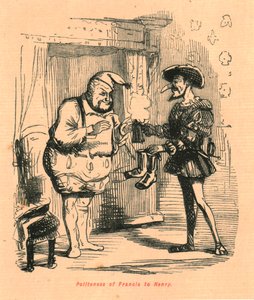 Cortesia di Francesco a Enrico, 1897 da John Leech