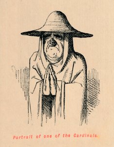 Ritratto di uno dei cardinali, c1860, c1860 da John Leech