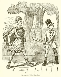 Atto avventato di Caio Gracco da John Leech