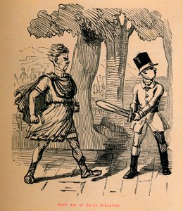 Atto avventato di Gaio Gracco, 1852 da John Leech