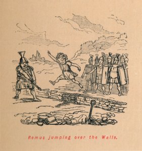 Remo che salta oltre le mura, 1852