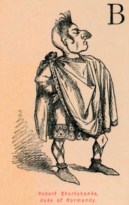 Robert Shortshanks, Duca di Normandia, c1860 da John Leech